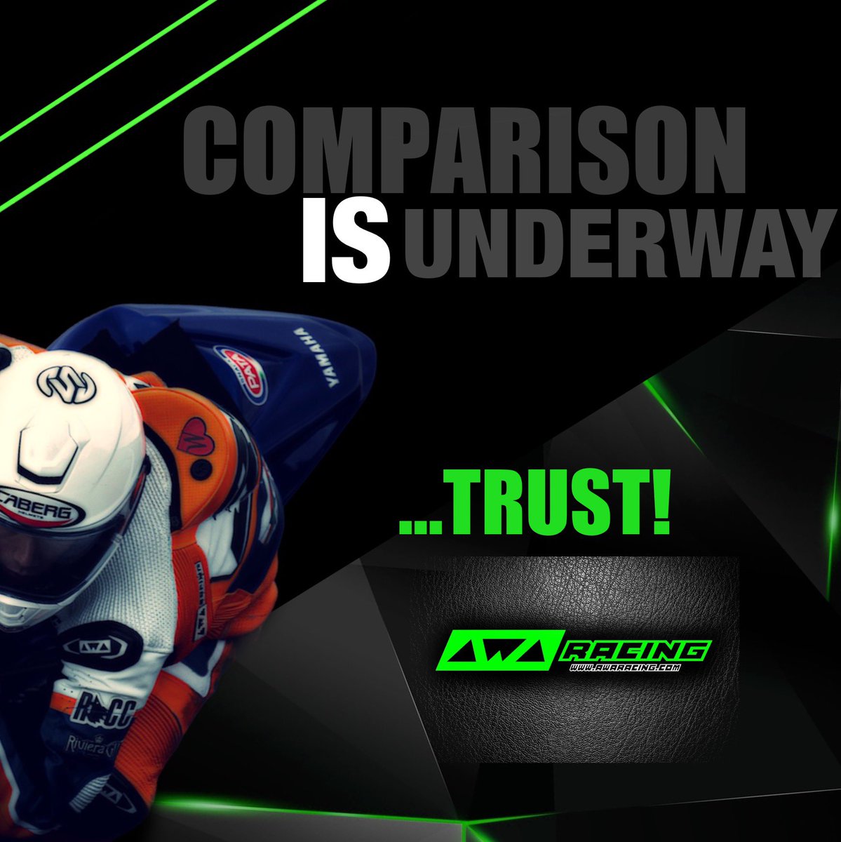 awa_racing's tweet photo. Feeling and trust conditions!
✅Us.
———
@awa_racing - https://t.co/p5yFNIwRqM
#beAWA #AWARACING #MotoGP #WorldSBK #Civ #Customize #Leather #LearherSuit #Personalized #Damage #NoDamage https://t.co/eNQ0WMGrlF