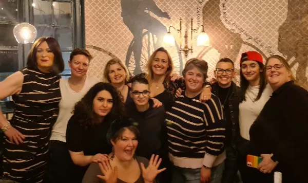 Meet Lianne, Emma and Lisa on Friday 21 April at the Victoria pub in Surbiton for our LGBTQ+ women's social - mailchi.mp/90d740c9d0f8/l…