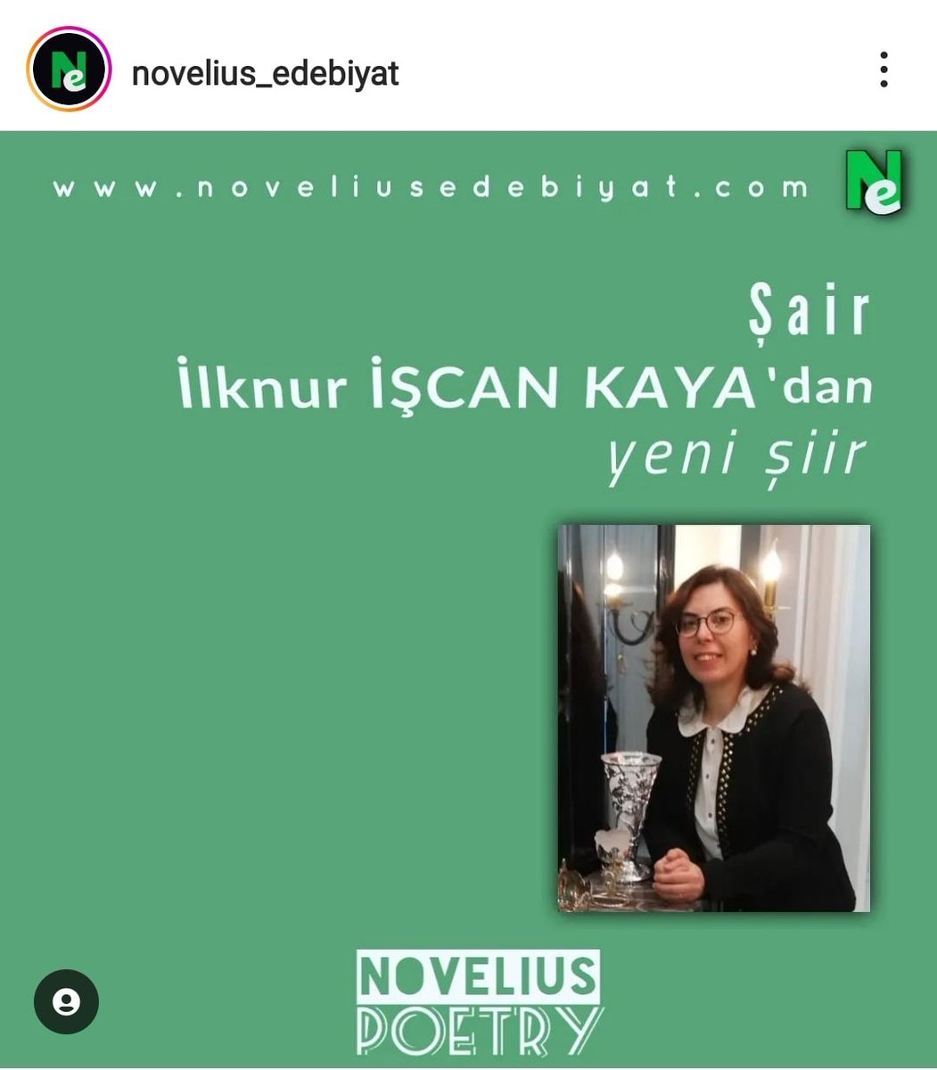 'Yüzleşilen Kayboluşlar' başlıklı şiirim 'noveliusedebiyat.com'da' yayında... Emeği geçen herkese teşekkür ediyor, başarılarının devamını diliyorum...

Okumak için👇
noveliusedebiyat.com/yeni-siir-yuzl…

#noveliusedebiyat
#yüzleşilenkayboluşlar 
#edebi #edebiyat #şiir #sanat