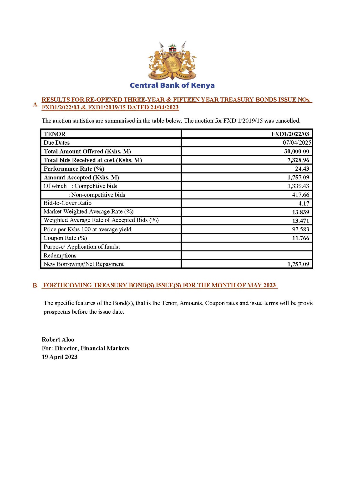 Central Bank Of Kenya On Twitter Results For Re Opened Three Year central-bank-of-kenya-on-twitter-results-for-re-opened-three-year