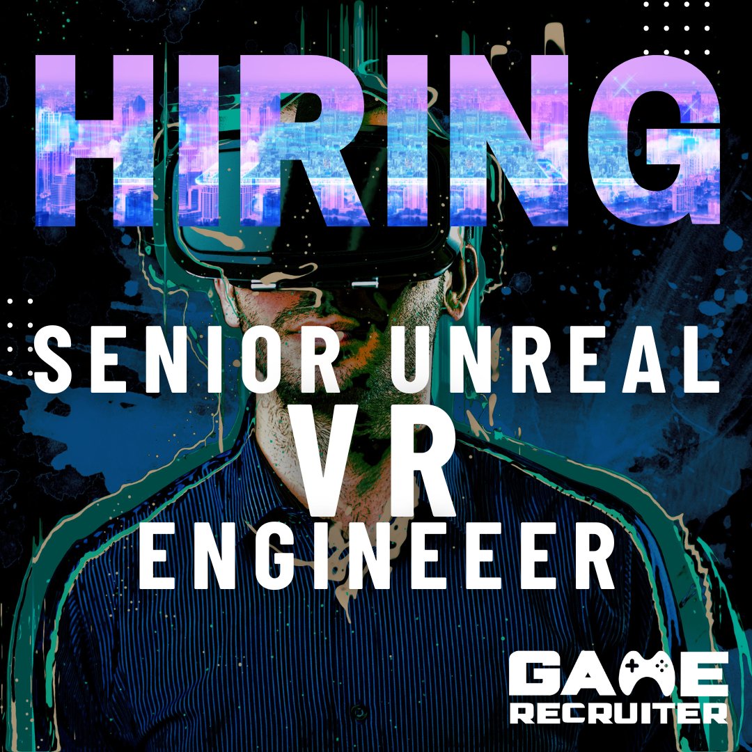 GameRecruiter's tweet photo. Our client, a well-funded Game Developer in Toronto, is looking for a Senior Unreal VR Engineer to help them create the sequel to their popular combat game for VR.

https://t.co/PcywUJPvaL
#GameProgrammer #VirtualReality #UnrealEngine #TorontoJobs #SWEngineer #VRGaming #ApplyNow https://t.co/YfpzYcCeT6