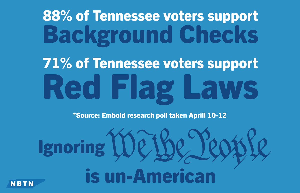NewBlueTenn's tweet photo. Is the @TNGOP really un-American?
#BackgroundChecks #RedFlagLaws #OrderofProtection @newblueknox @newbluehamilton @JacksonJohnsonI @CombatCoun12073 @MartyTa94849826 @AllisonGormanTN @Shelley_Wilmoth @SaltySoclWrkr https://t.co/nPxuZm7vVv