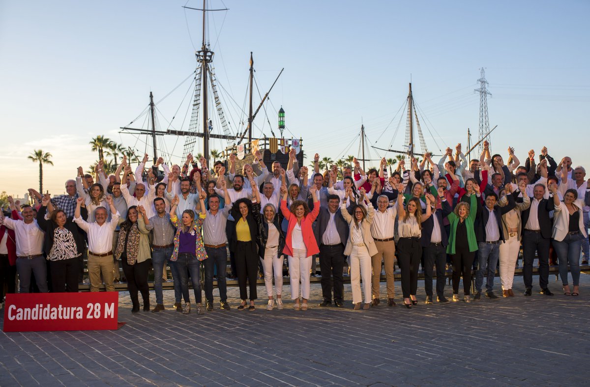 psoedehuelva's tweet photo. ❤️ SOMOS HUELVA 

🌹Somos el partido de #Huelva, quienes más y mejor conocemos esta provincia

🗣️ @MARIAEUGENIAL 

#PSOEdeHuelva #PSOE #28M https://t.co/hMaMvuHOZH