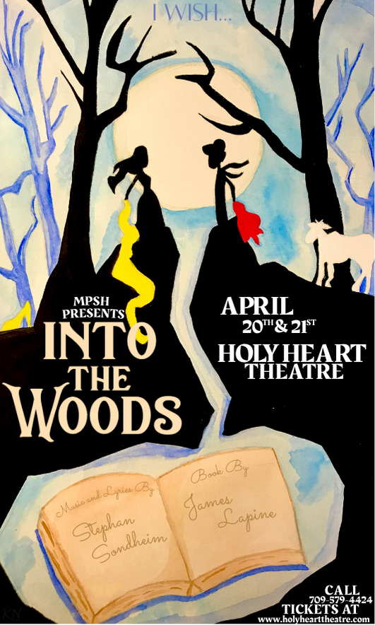Good morning @sjmorningshow and @OnTheGoCBC ! Could you RT and help us spread the word about our production, opening tomorrow at Holy Heart Theatre? It's our first production back since the pandemic and we cannot wait to welcome audiences INTO THE WOODS!