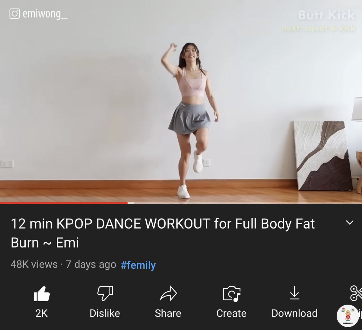 diethingy's tweet photo. diet! ada yang udah coba workout emi yang ini ga? coba kasih review dong guys 😞 https://t.co/MWs2qHHZK9