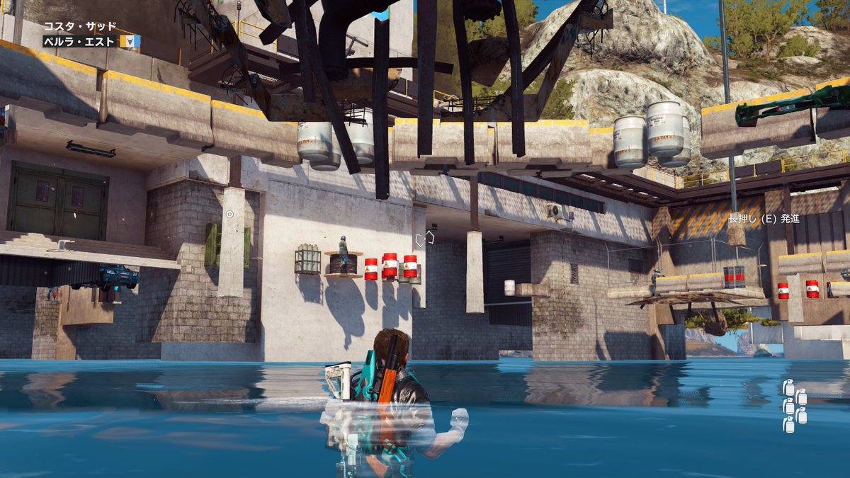 AYA06280's tweet photo. バグって裏世界入った（笑）
＃justCause3 https://t.co/fwcvMlnyqh