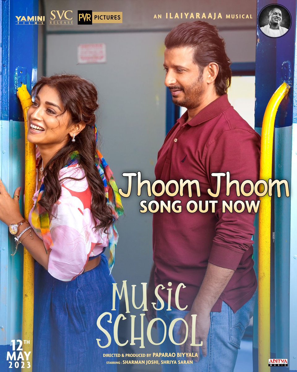 Ready, set and sing!
 
It’s time to vibe to the playful and upbeat tune that will take you on a musical adventure, filled with laughter, joy, and endless fun! 🤩❤️
 
#MusicSchool's third single, #JhoomJhoom 🎶
 
youtu.be/pXoOEoX_elM

An Ilaiyaraaja’s Musical Magic ✨