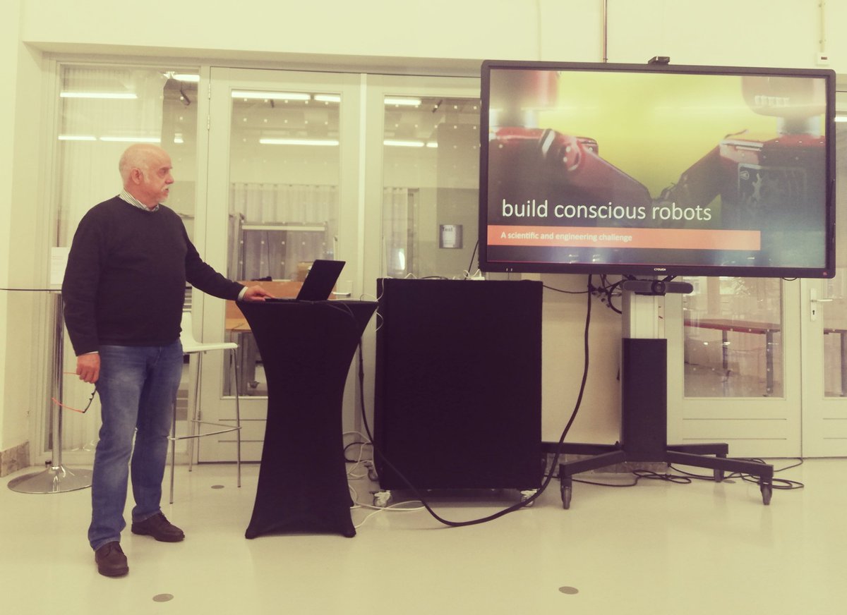 Pablo Lanillos (🤖🧠) (@planillos) on Twitter photo Very interesting talk from <a href="/rsanz_aslab/">Ricardo Sanz</a> grounding the historical research of awareness in robotics. <a href="/MetaTool_EU/">MetaTool Project EU</a> #Delft meeting. Very interesting talk from <a href="/rsanz_aslab/">Ricardo Sanz</a> grounding the historical research of awareness in robotics. <a href="/MetaTool_EU/">MetaTool Project EU</a> #Delft meeting.