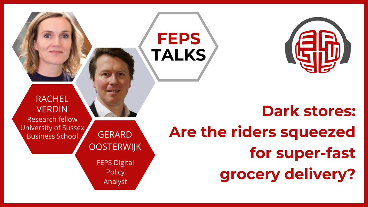 FEPS_Europe's tweet photo. #FEPSTalks new episode: @gerardoosterwyk interviews @RachelVerdin1 about the health conditions of the employees in the dark stores (quick-commerce), their job security and social rights. Who pays the price of this fast delivery?
https://t.co/sj18cs3LRf https://t.co/ZVQzhcQaeD