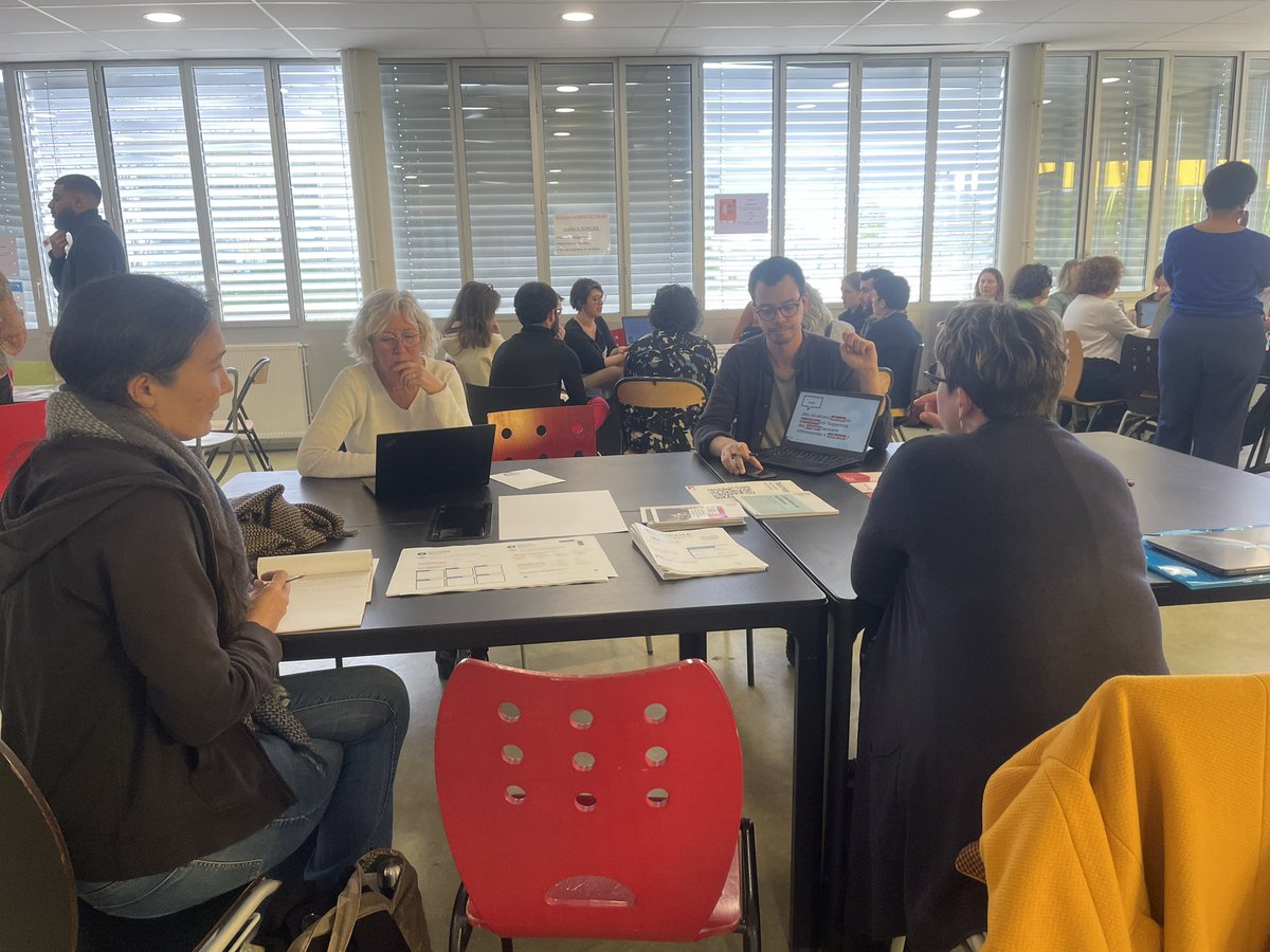 Session flash de co-design au lycée <a href="/LpoFrancoise/">LPO Françoise</a> <a href="/actoulouse/">Académie de Toulouse</a>  à Tournefeuille pour la #JAI2023TLSE