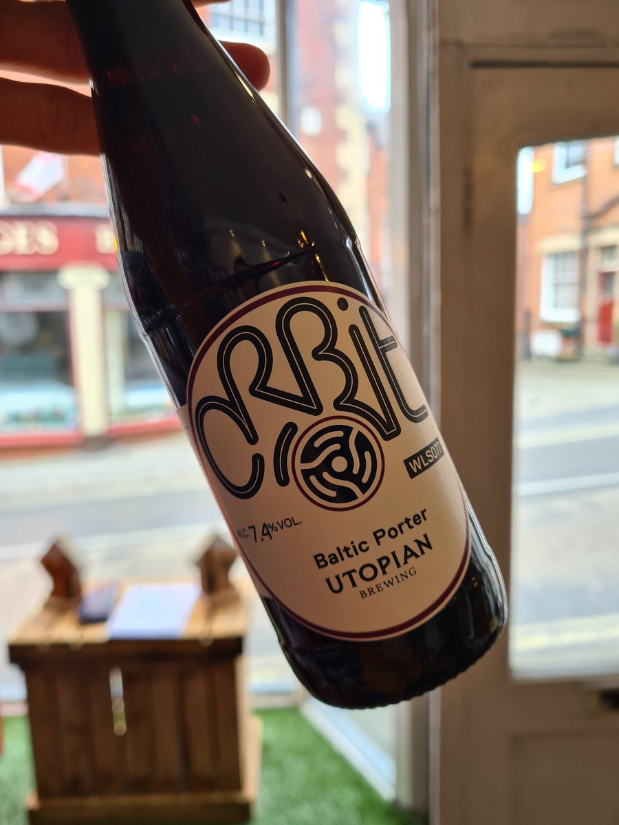 beertrapbelper's tweet photo. Got a stonker of a Porter in the shop last week, new in from @orbitbeers collab with #utopianbrewing 🍻🍻

#drinkbritish #craftbeer #balticporter #orbitbeers #belper #derbyshire https://t.co/XbIzJkkeDl