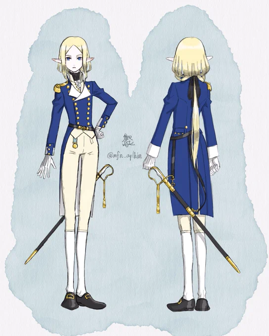 #なんだって良い金髪のうちの子を載せるチャンスだクリュ、ルツェ、ゼリュ、メルたそちなみにクリュ以外は男の子だ( ˘ω˘) 