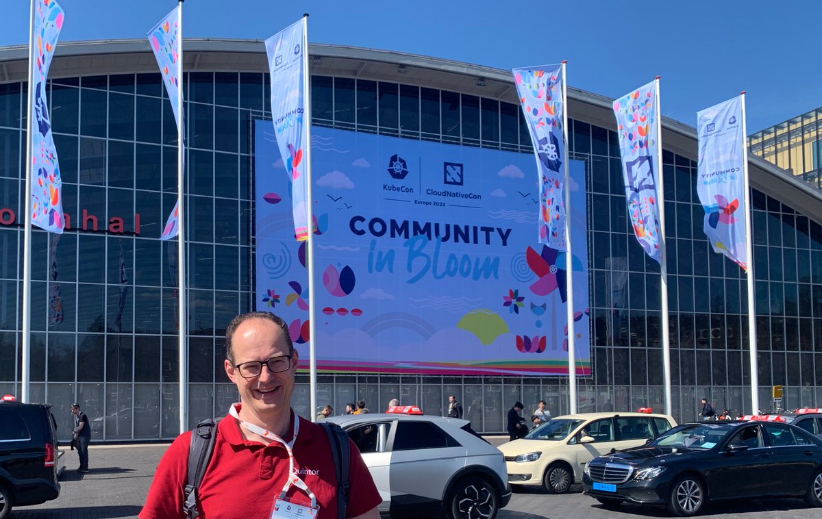 Finally in person at <a href="/KubeCon_/">Kubecon_</a> in Amsterdam with 10.000+ attendees. Mind blowing what al happend with <a href="/kubernetesio/">Kubernetes</a> , the community and ecosystem since running K8S on RaspberryPI clusters in 2015.