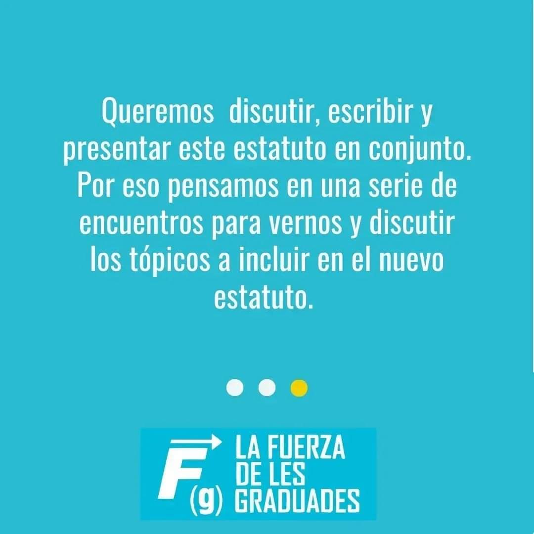 ciencia_nuestra's tweet image. HOY MIÉRCOLES 19/04 - 12 HS PRIMER ENCUENTRO POR UN ESTATUTO DE DOCENTES AUXILIARES

Vení a participar de la primera actividad para discutir un nuevo estatuto de auxiliares que formalice nuestros derechos

¡Compartilo con tus colegas docentes!

#exactasuba #docenciauniversitaria