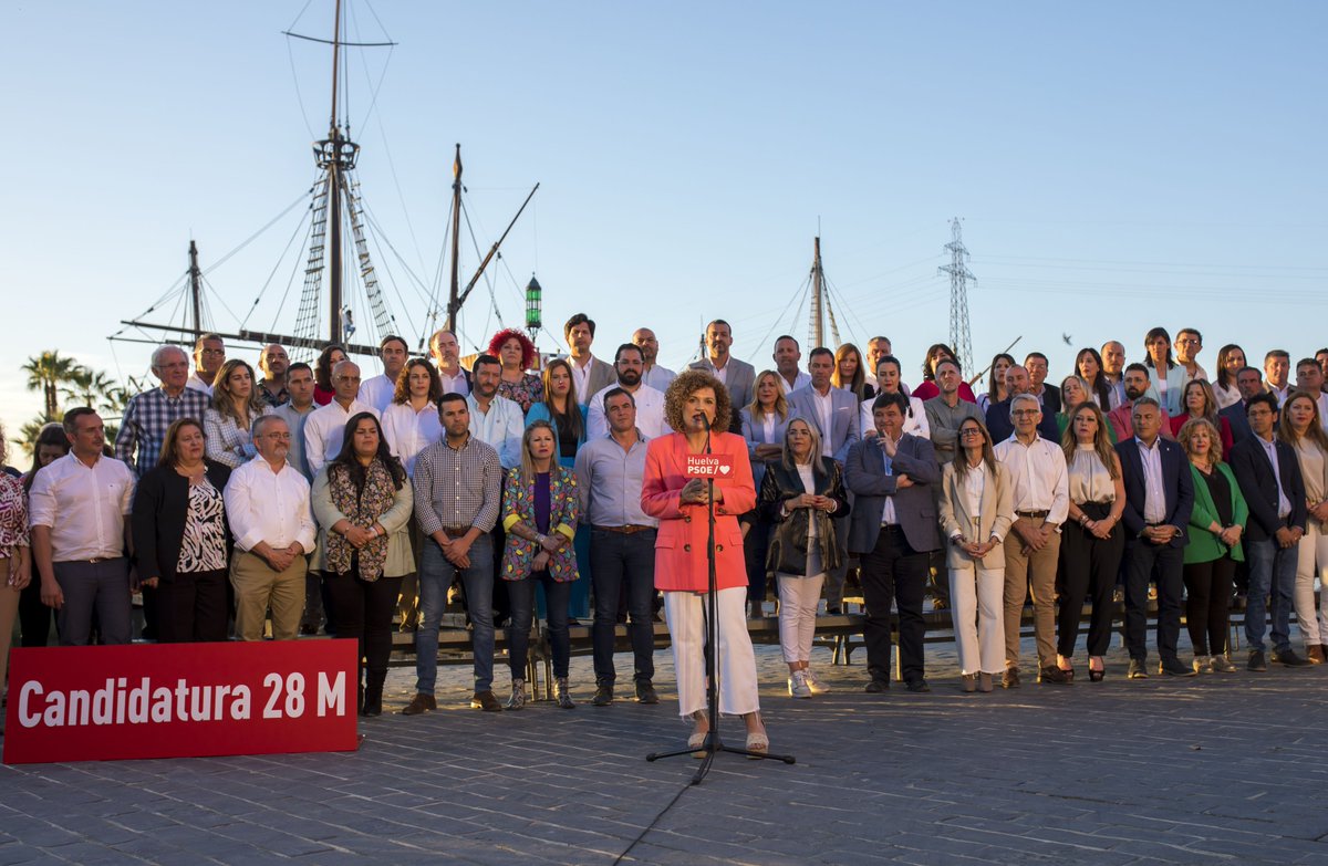 psoedehuelva's tweet photo. ❤️ SOMOS HUELVA 

🌹Somos el partido de #Huelva, quienes más y mejor conocemos esta provincia

🗣️ @MARIAEUGENIAL 

#PSOEdeHuelva #PSOE #28M https://t.co/hMaMvuHOZH