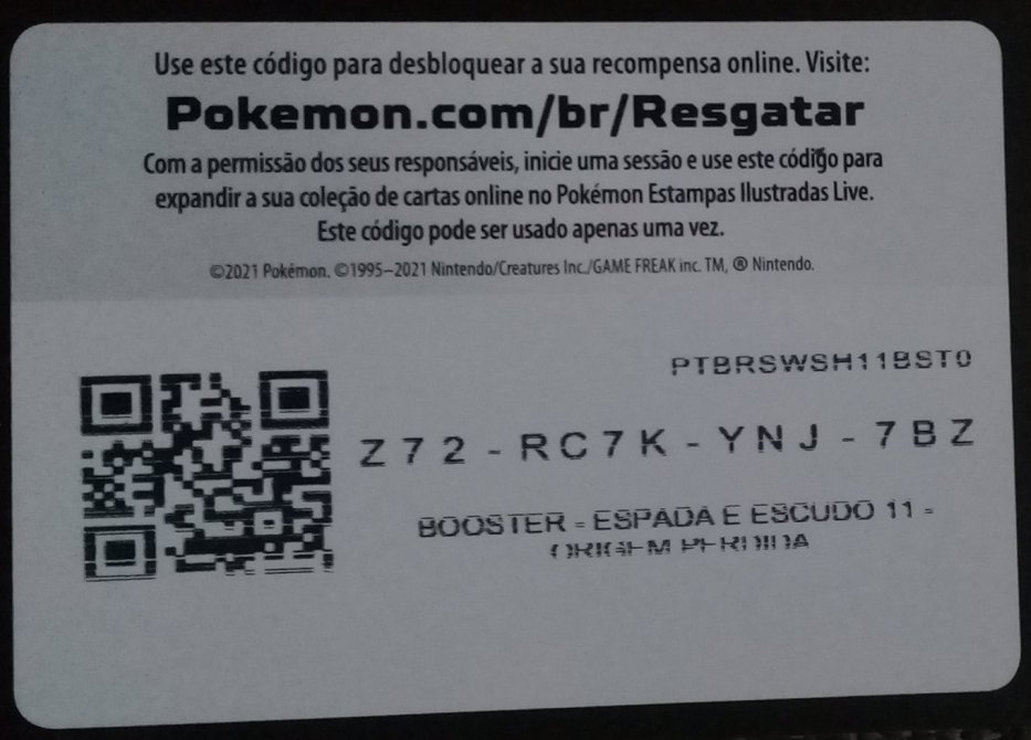 Daniel #OfertasNintendo Reenlsober 👾 on X: Galera do Pokémon Cartinhas  (vulgo Pokémon TCG), presente by @willdoti: código para resgatar as cartas  que ele comprou dentro de Pokémon Estampas Ilustradas Live. Quem pegar