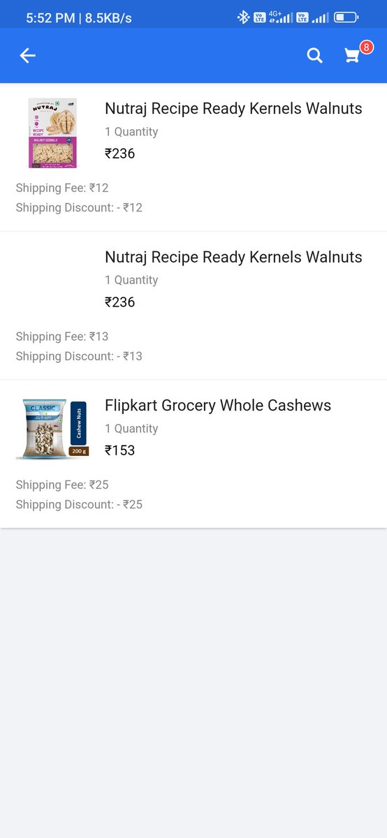 harshsi61360742's tweet image. I orderd walnuts and cashews from @Flipkart and I got scamed by them with bad quality products. 
#returnmymoney @flipkartsupport @Flipkart