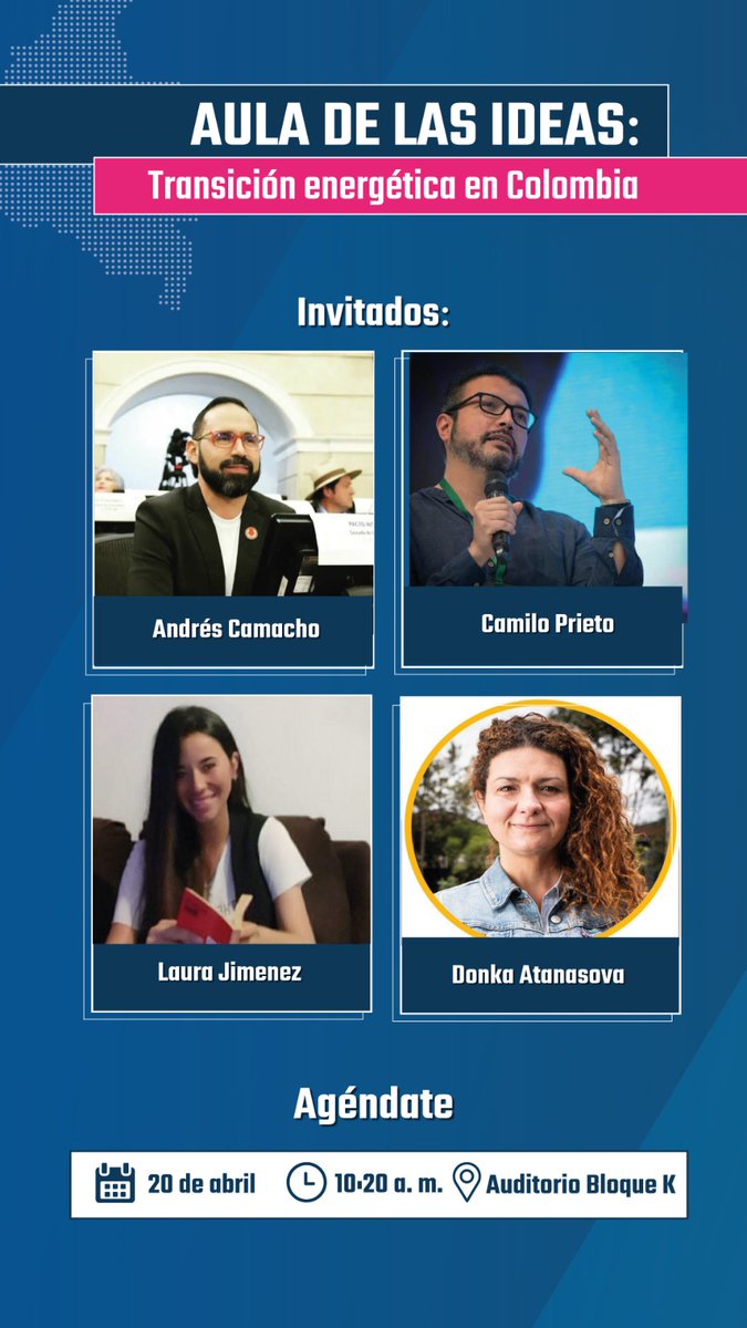 ShameelThahir's tweet photo. Mañana tendremos está #AulaDeLasIdeas en #CreateCamps de la sede Bogotá del @Poligran https://t.co/hlUhjvTY0L