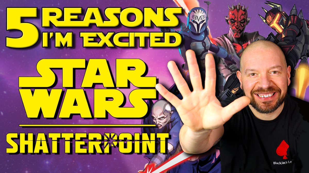 BlackJackLegacy's tweet photo. I'm super exicted for the upcoming game Star Wars Shatterpoint BY @atomicmassgames and here are 5 REASONS WHY! -https://t.co/XAcXuE0yaX #StarWars #shatterpoint #miniatures https://t.co/WKttLhr2k1
