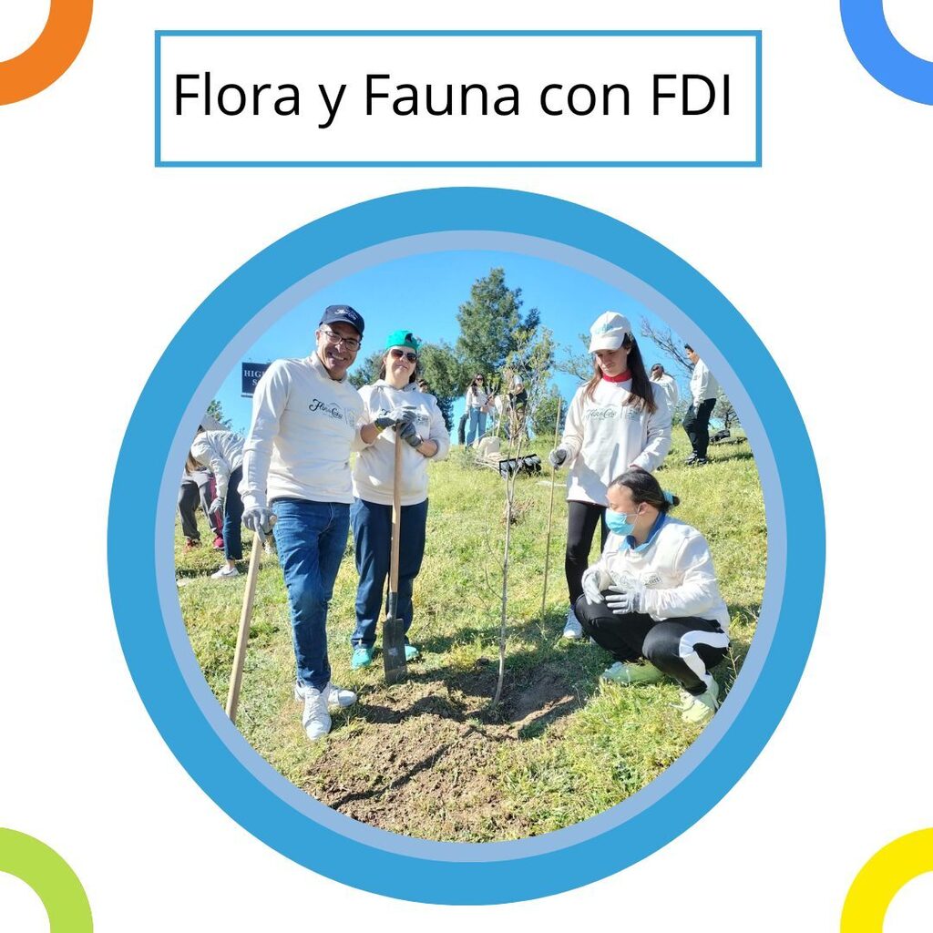 Ayer tuvimos La suerte de poder colaborar con @fdifundacion  y con Flor de Caña  para hacer una actividad de concienciación del medioambiente y del cuidado de nuestras zonas verdes.

La actividad consistía en plantar árboles para repoblarla flora de la d… instagr.am/p/CrN1HkxNsHt/