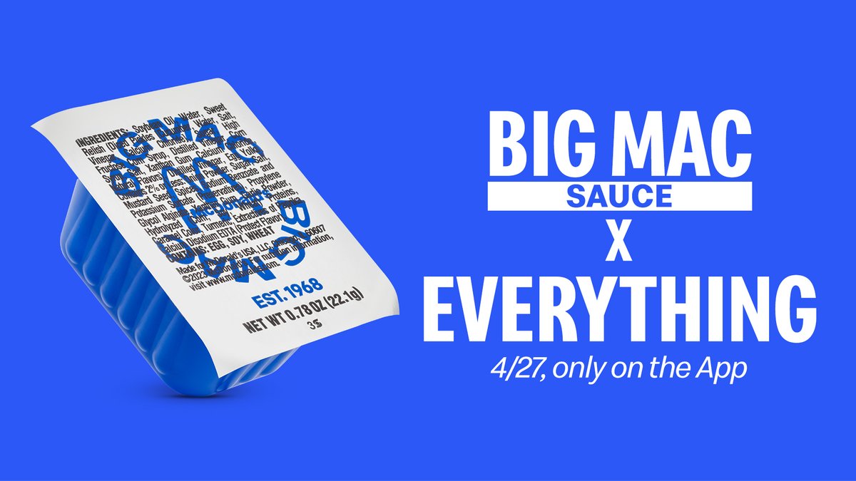 McDonald's tweet media