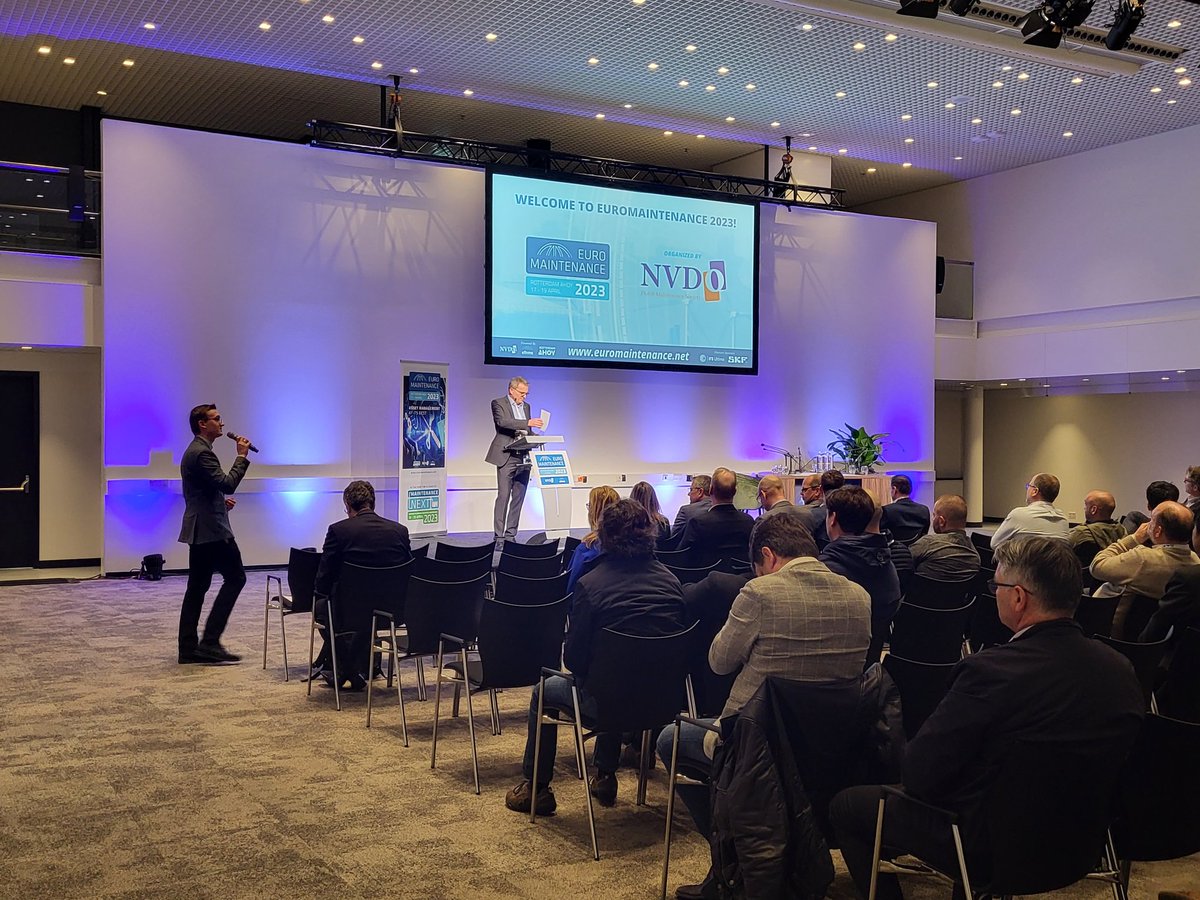 NVDO2's tweet photo. #EuroMaintenance comes close to an end. But before that, please join the last Inspiring Table and the musical clising ceremony. Ian van den Brink did a great job as moderator on behalf of #NVDO and #EFNMS https://t.co/JCJrhoiKXI