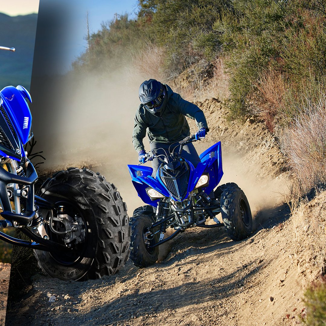 YamahaMotorArg's tweet photo. ¡Descubrí la emoción del todoterreno con el Yamaha Raptor 700! 💪🏻 Potente y maniobrable, brinda una experiencia de conducción inigualable. 🏞️🛵 ¡Conocé todas sus características en https://t.co/6LYx7EDcS0! #Raptor700 #Quads #Cuatriciclos #ATV #Adrenalina https://t.co/gPD9UfQSLB