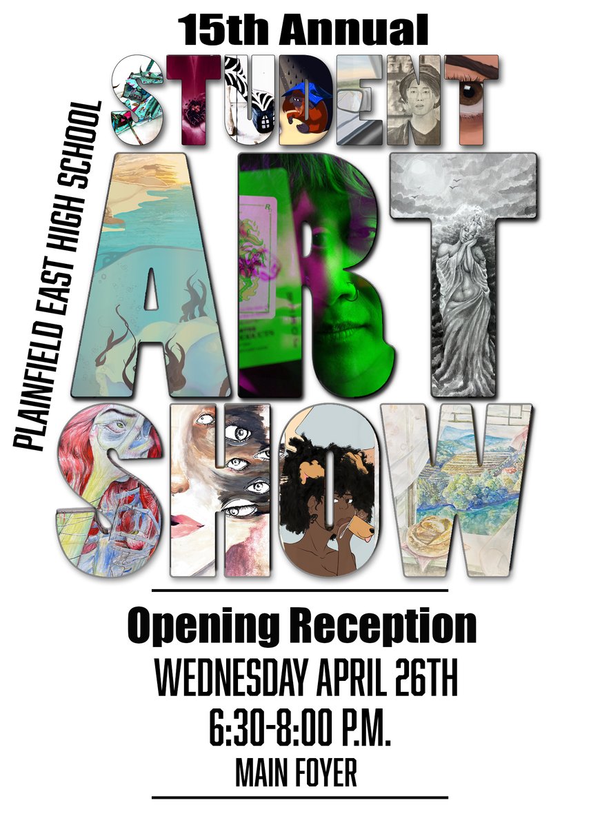 MsTiritilli's tweet photo. It's that time of year again! Come support your PEHS art students at out annual end of year art show! https://t.co/ZepmeqZrGl