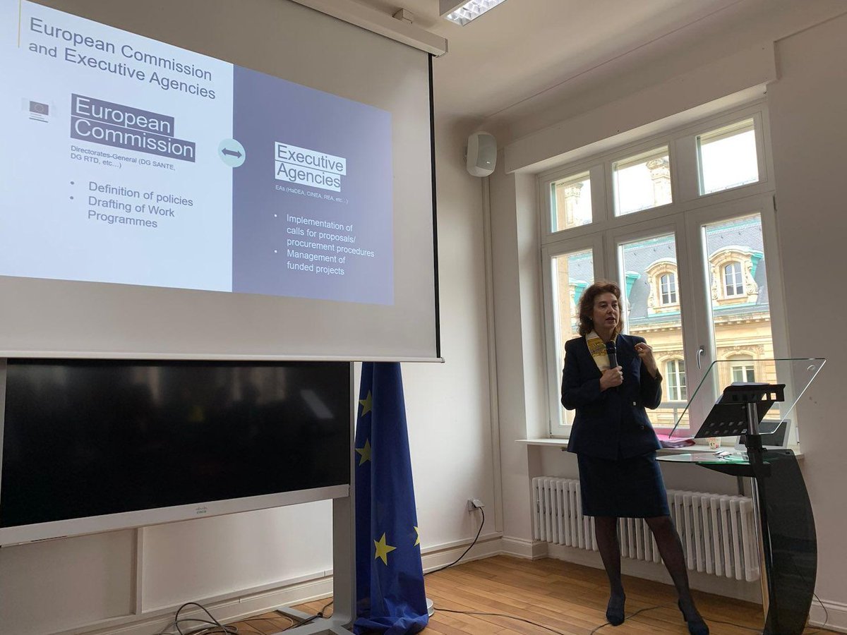 marina_zanchi's tweet photo. Many thanks to @UE_Luxembourg for the interesting event today! I'm glad about the opportunity to present @EU_HaDEA  and the funding opportunities we manage in the area of #health and #digital.

Learn more about what we do on our website: https://t.co/w1VhL73qp5 https://t.co/x0awEtB5t5