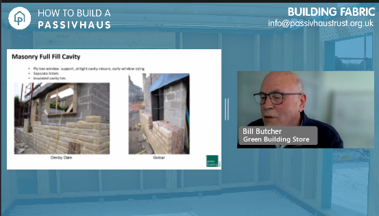 PassivhausTrust's tweet photo. Great whistle-stop tour by @billbutch of different construction approaches to #Passivhaus, drawing on @G_B_Store  &amp; other UK projects, in today's #HowTo build a #Passivhaus: #BuildingFabric webinar. 

https://t.co/YdFx11KJYX

 #PassiveHouse #AwaysLearning #BetterBuildings https://t.co/sCeeLzNV2U