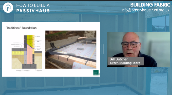 PassivhausTrust's tweet photo. Great whistle-stop tour by @billbutch of different construction approaches to #Passivhaus, drawing on @G_B_Store  &amp; other UK projects, in today's #HowTo build a #Passivhaus: #BuildingFabric webinar. 

https://t.co/YdFx11KJYX

 #PassiveHouse #AwaysLearning #BetterBuildings https://t.co/sCeeLzNV2U