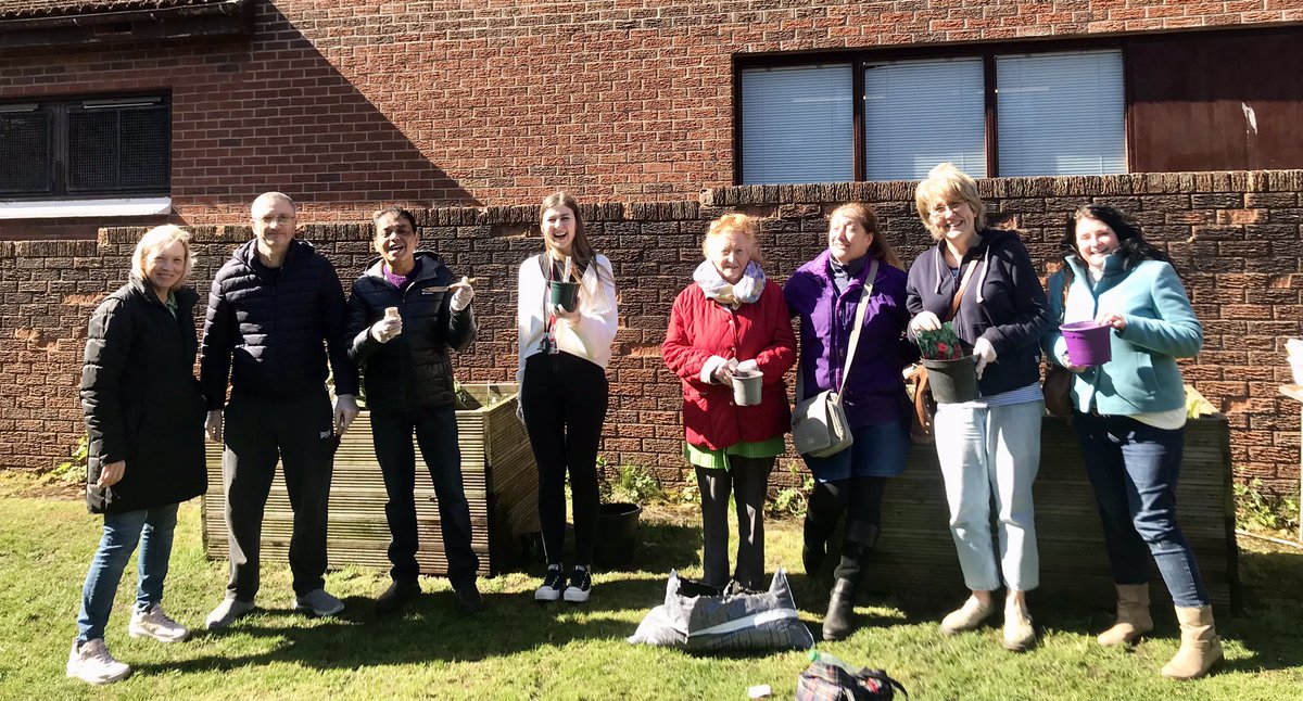 HakimZaffir's tweet photo. Planting seeds for the Paisley Museum Gardening Workshop at Paisley West End Community Centre- a wee departure from normal!
#oneren https://t.co/sn58hxBCRT