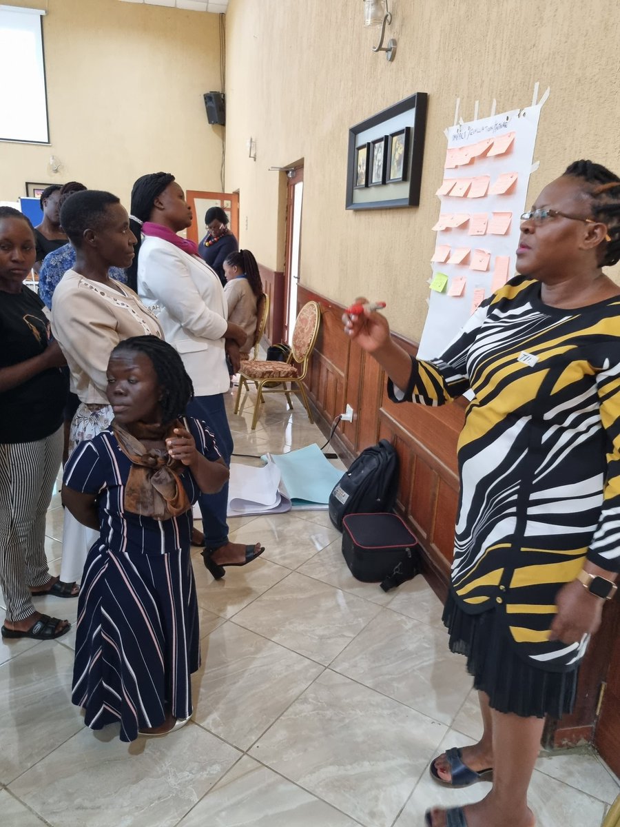 bwiirebella's tweet photo. Women leaders taking stock of emerging issues around Women’s movement building in Uganda and social enterprise  financing, conversations led by @EvelynLetiyo from @unwomenuganda and @JoyceTamale from @capitalsolutio2 . @NAWOUga @nuwodu @uwonet @Ernest_Wisdom https://t.co/bOwjQTrQM0