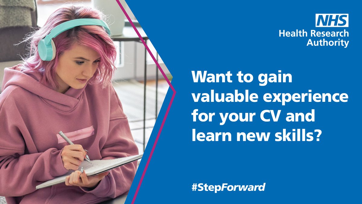 Are you a student wanting to gain experience and develop your CV?🤔 Our Research Ethics Committees are looking for volunteers to give some time each month to review exciting new health and social care research. #StepForward and volunteer today ➡️hra.nhs.uk/step-forward