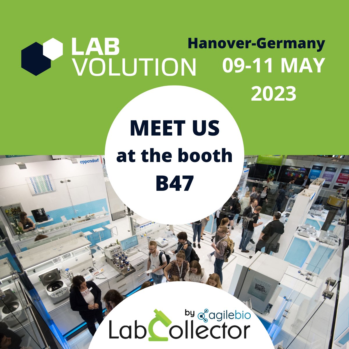 agilebio's tweet image. Don&apos;t miss LabCollector by AgileBio at LabVolution 2023 in Hannover! We&apos;ll be showcasing our lab management software at booth B47 in Hall 20 on May 9-11. Come see us and learn how we can help your lab run more efficiently.
buff.ly/41DCrA9 
#LabCollector #AgileBio #LIMS
