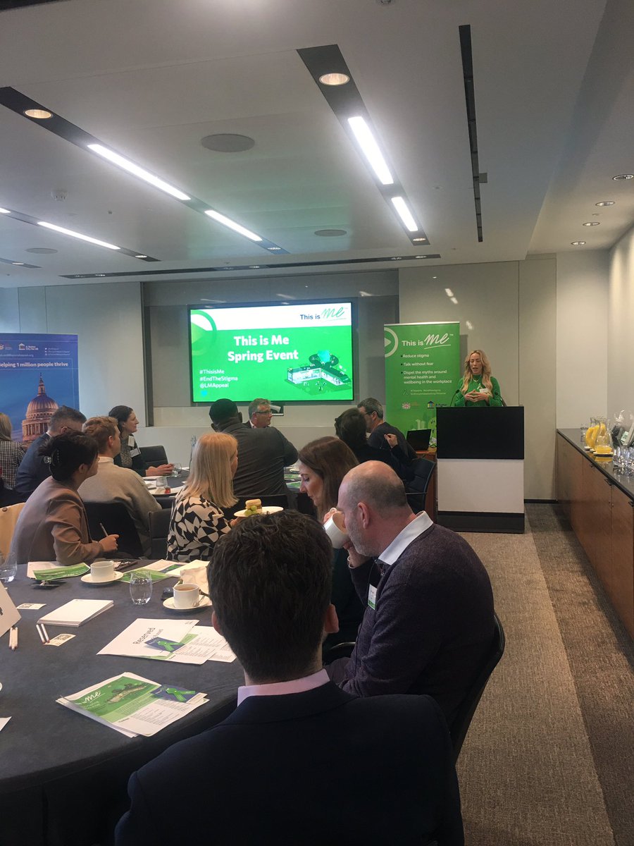 LMAppeal's tweet photo. Our chair, Jodie Hill @Thrive_law will lead City organisations and #LMAppeal partners working in mental health on how to use #thisisme tools to open up the conversation around mental health in the workplace #endthestigma https://t.co/W2kYdtLm8k