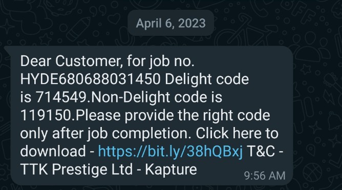 Maheshd678's tweet photo. Such a worst response from a lead stove company #prestige  thr is gas leakage frm the burner within 45days of purchase 

Raised a complaint 20days ago no response frm CC no one has visited home till now. What a pathetic service 
 Please dont buy prestige stoves  @PrestigePatti https://t.co/HdiTEUZgz2