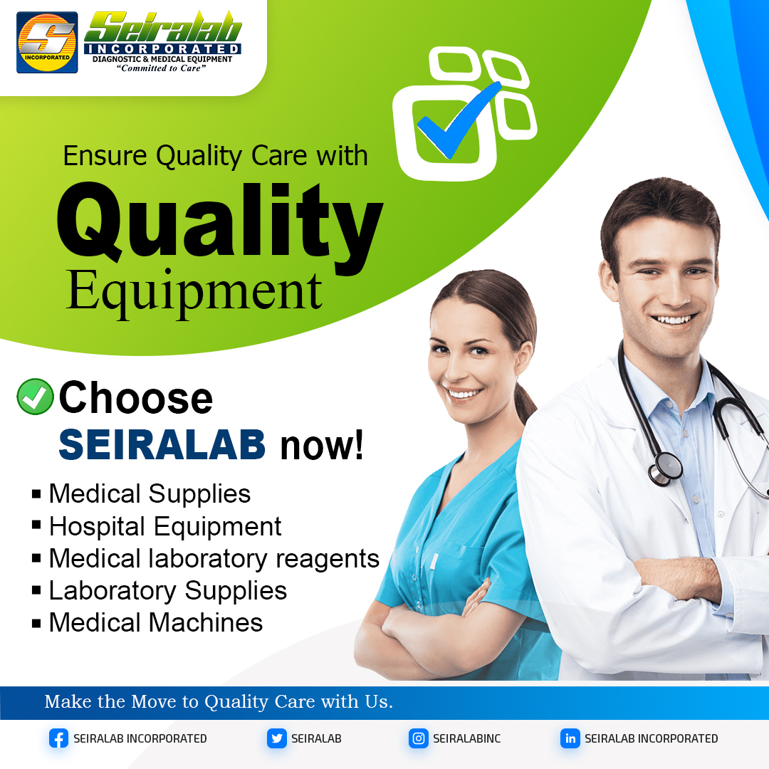 seiralab's tweet photo. The innovative solution when it comes to your medical equipment/laboratory needs, Seiralab Incorporated is the answer! 
Choose Seiralab Incorporated for your healthcare business! 
Contact us at seiralab.inc@gmail.com or through our Facebook page. https://t.co/HbR6LD3xSF