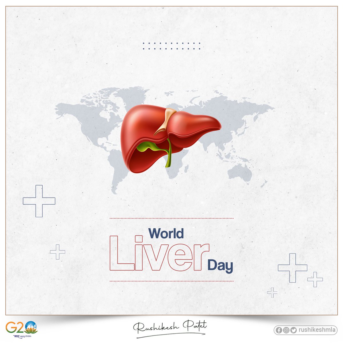 NagarDarshan6's tweet photo. Good health is a blessing that enriches our life.
Our liver plays a very viral and important role in our overall health &amp; body functioning. On this #WorldLiverDay let's get regular liver check-ups to obtain the best of health. https://t.co/h2j2Qfehws