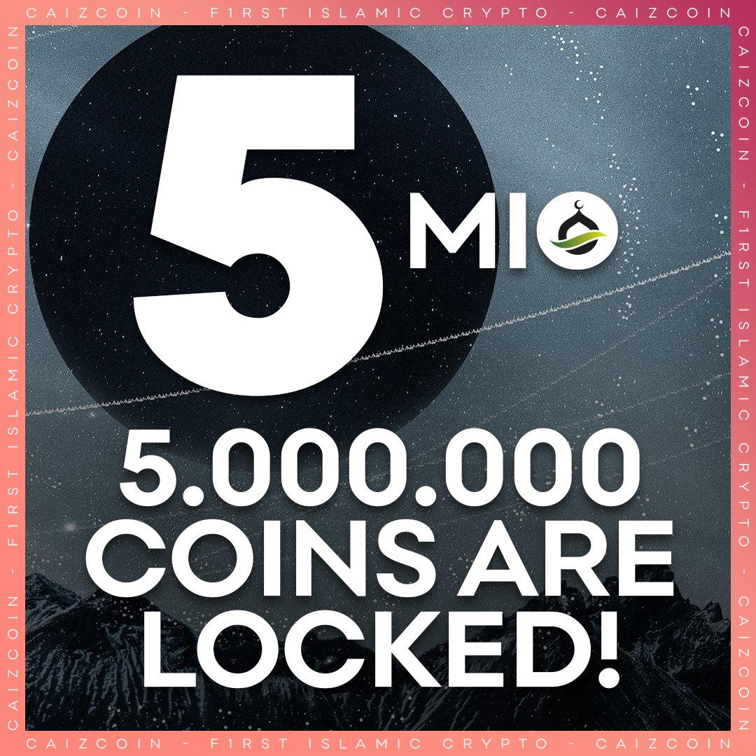 Caizcoin's tweet photo. Celebrating a huge milestone! 🎉 Our #CaizEarnProgram has successfully locked in 5 million #Caizcoins. 🚀 Big thanks to all our supporters who helped us achieve this! Join us now to start earning rewards.
#Caiz #CEP #tokenomics #blockchain #Crypto #digitalcurrency #Caizcoin https://t.co/dwoGW3rlMv