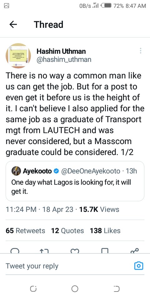 Ada_di_ora_mma's tweet image. Rhetorics like this have resulted in the killings of Igbos in the past. Fail to read history, it will keep repeating itself.

Igbos are taking over all the government jobs.

Igbos are taking over the markets.

Igbos are buying all their lands.

Etc

#TimeToGoHome