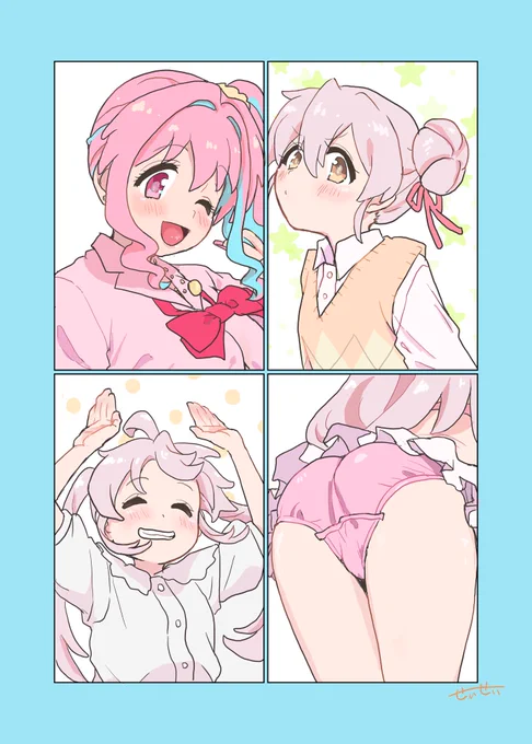 おしりのあのシーンの作画良すぎてめちゃくちゃリピして見てる最高
あとおだんごヘアーかわいいんすわ。
#おにまい 