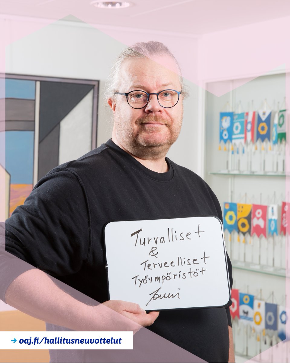 "Turvalliset ja terveelliset oppimis- ja työympäristöt takaavat parempaa oppimista ja hyvää mieltä oppilaille ja opettajille. Koulujen työolojen ja turvallisuuden täytyy olla kunnossa," toteaa Jouni Kaipainen.

Lue lisää: oaj.fi/hallitusneuvot…
#hallitusneuvottelut #oajvaltuusto