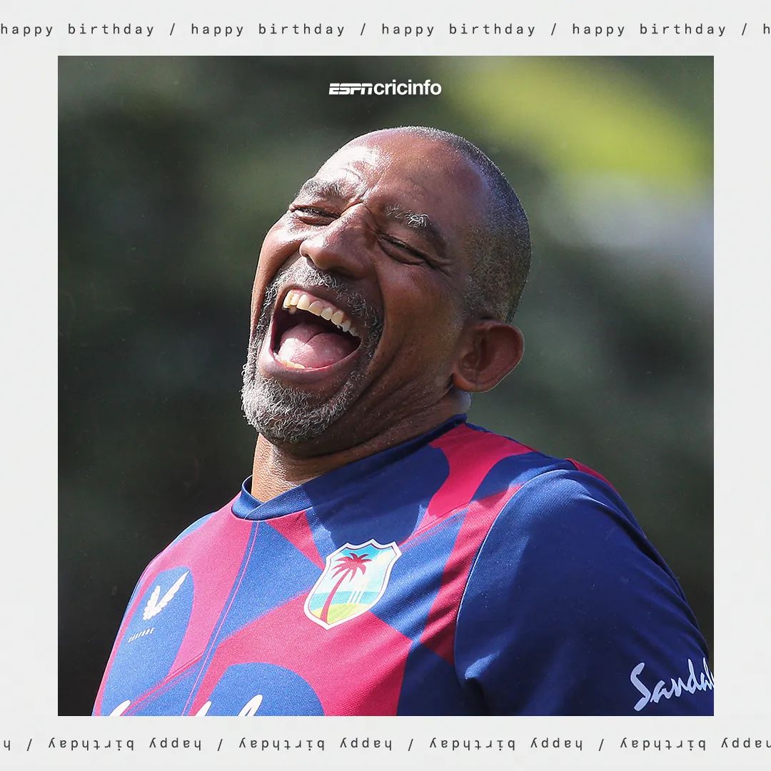 4677 runs & 87 wickets for West Indies T20 World Cup winning coach in 2016

Happy 60th birthday Phil Simmons! 