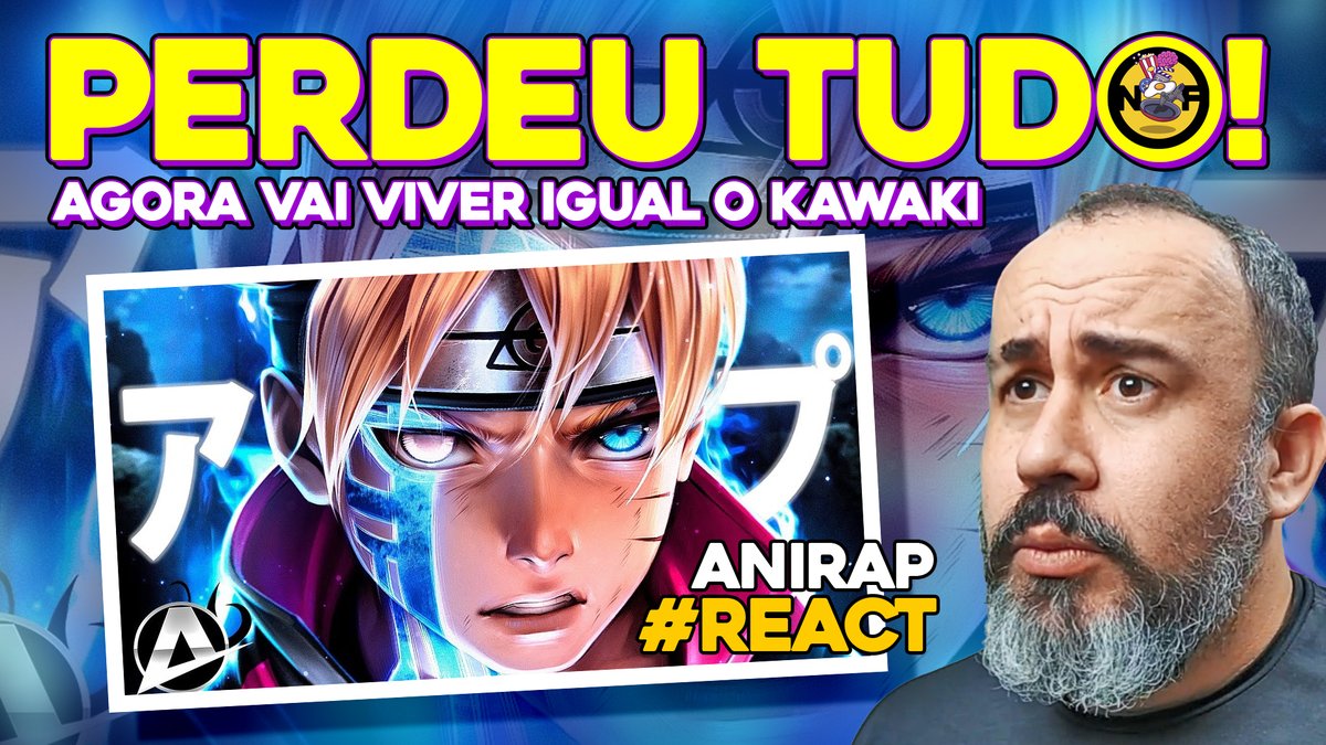 barbasamah's tweet image. BORUTO PERDE TUDO E VIVE IGUAL O NARUTO! REACT @ANIRAP - BORUTO UZUMAKI #BORUTO # KAWAKI #ANIRAP youtu.be/fbwmqqI80yk via @YouTube
