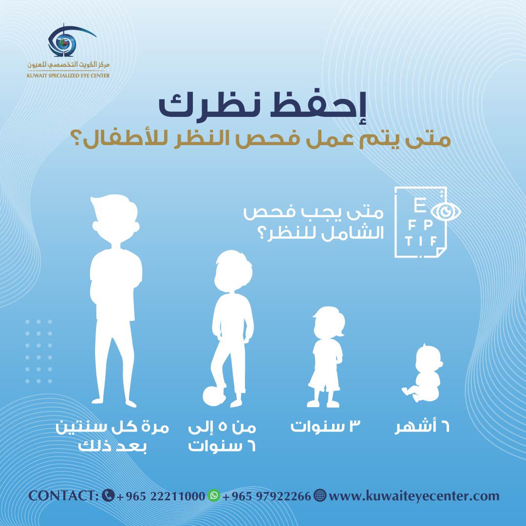 Kuwaiteyecenter's tweet photo. حماية العين ضرورية

للإجابة على استفساراتكم وحجز المواعيد يرجى التواصل معنا على الأرقام التالية
☎️ هاتف الأرضي: 22211000
📲 واتساب: 97922266

#eyecare #medica #surgery #ophthalmology #cataract #eyevision #medical #eyecentre #eyespecialist #eyedrops #optical #optics #laser #lasik https://t.co/qTAiOYXFgN