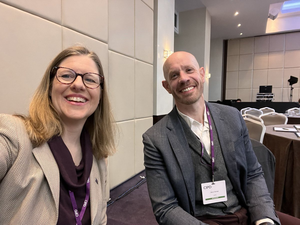 MiPS1608's tweet photo. Super awesomely excited to be co-chairing with the marvellous @steveglearning for @CIPD’s Organisation Development &amp; Design Conference. We’re here and ready to go. Follow along on #cipdODD for highlights. 

#OD #Conference #OrganisationDevelopment #OrganisationDesign #LoveMyJob https://t.co/u7MJWMd7OE
