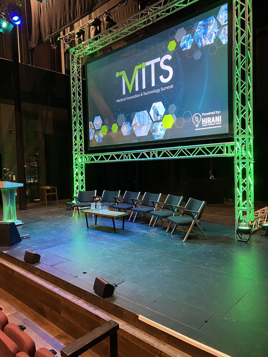 The stage is set, welcome to the first NI Medical Innovation Technology Summit!
#mits2023