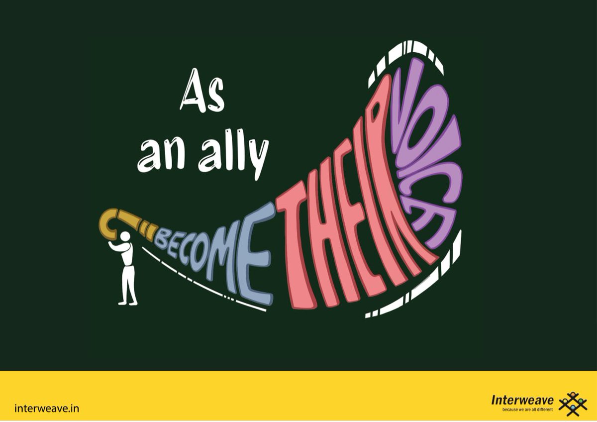 interweavein's tweet photo. Webinar on “allyship as an enabler to Inclusion” - Tomorrow Thursday 20th April 3 pm - Virtual
Limited seats - Register now - https://t.co/9t3cHcy83b https://t.co/5wCTQhHF29