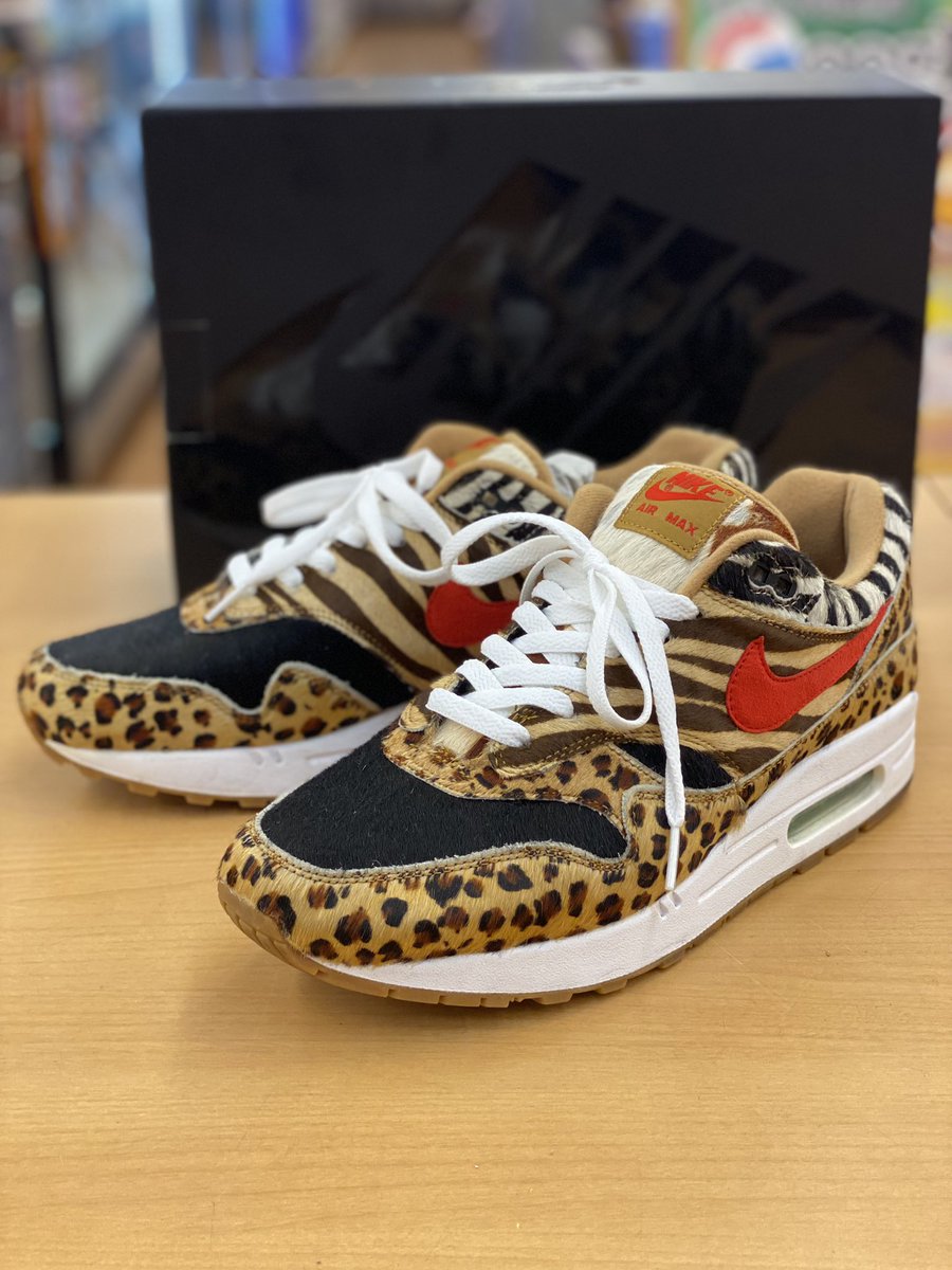 monomodemie's tweet photo. こんにちは🌚
今日もスニーカー入荷情報！
NIKE ✖️ atmos
Air Max 1 DLX ANIMAL PACK
買取しました👟
レギュラーから限定物まで
1足からでも大歓迎❗️
沢山のお持ち込みお待ちしております🥰
#モノマニア四日市 #モノマニア #スニーカー買取 #nike #ナイキ #atmos #アトモス #airmax1dlx #animalpack https://t.co/8SPtRE2STv